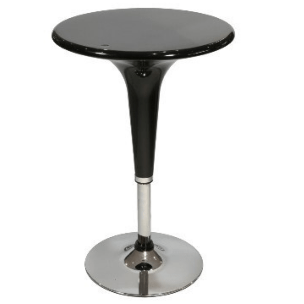 Black Cocktail / Poseur Table – 53cm Diameter
