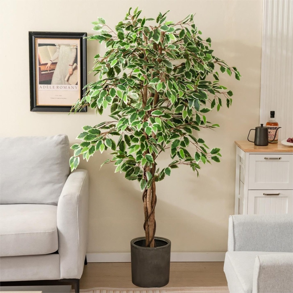 5ft Artificial Plant – 14" Anthracite Planter