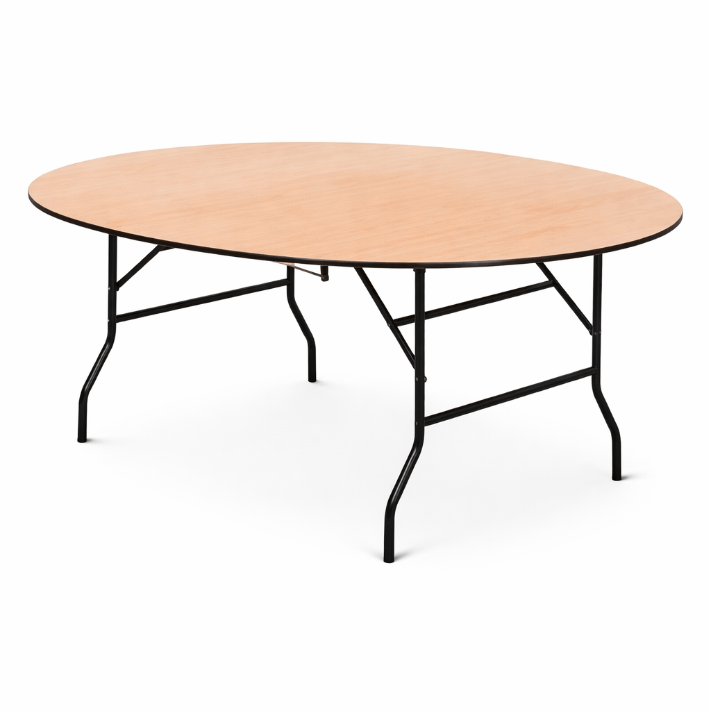 5ft (61") Round Table Banqueting